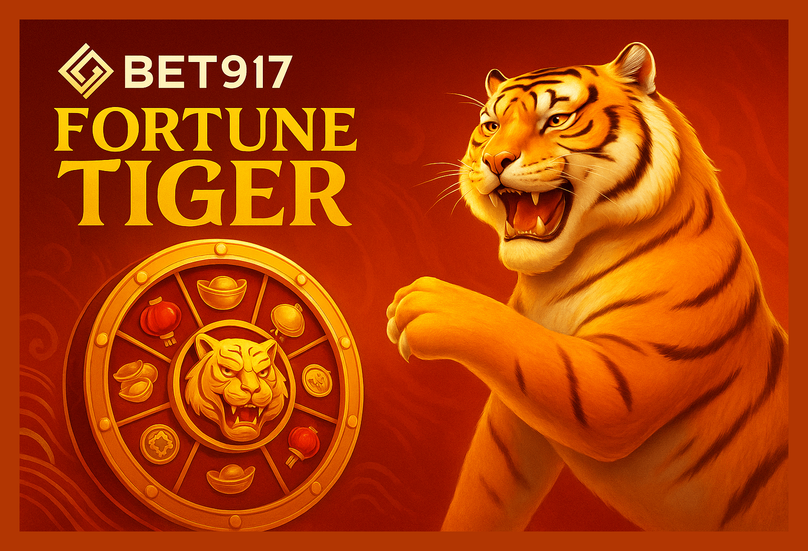 Fortune Tiger é um jogo imperdível no BET917 Casino