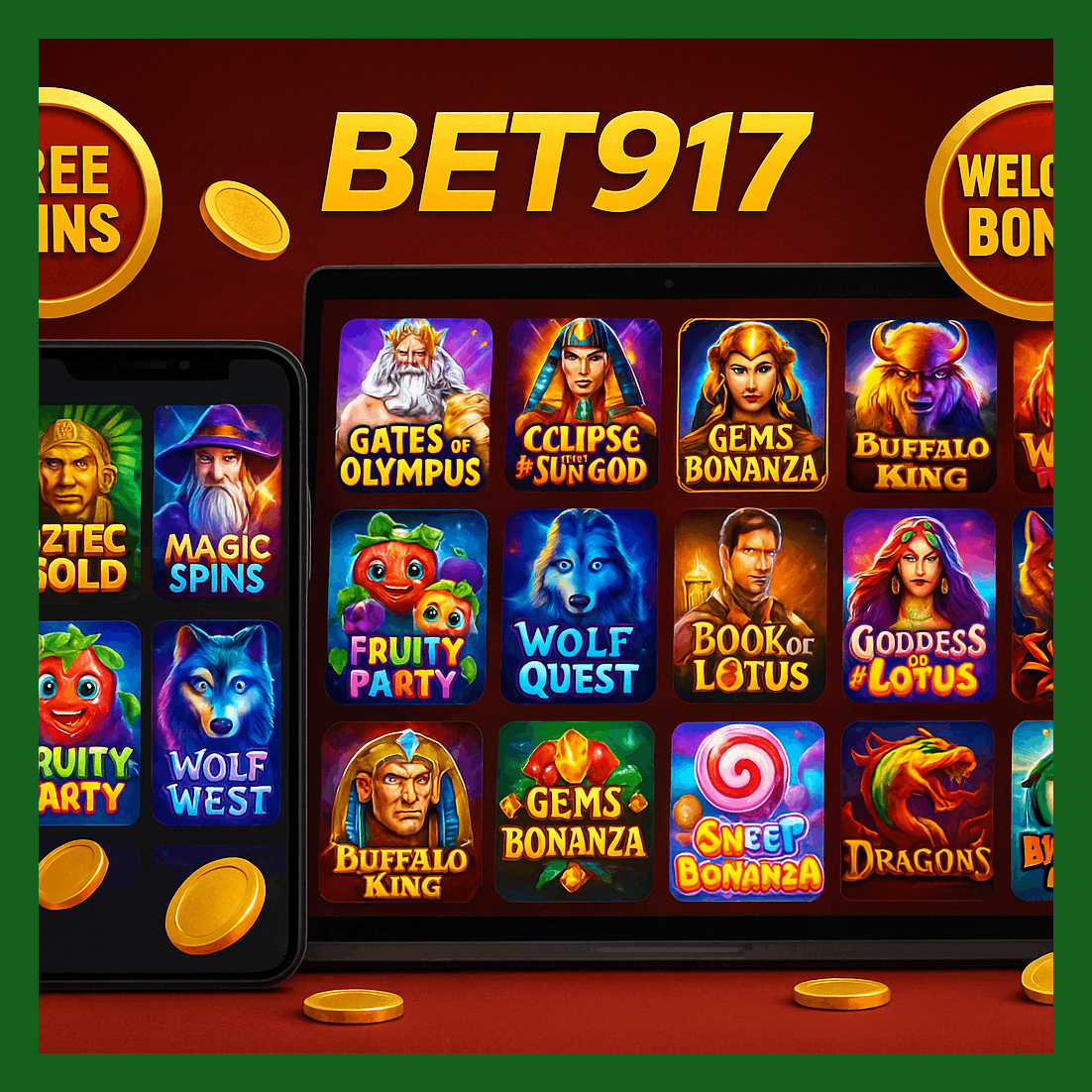 Explore o mundo das slot machines no BET917 Casino